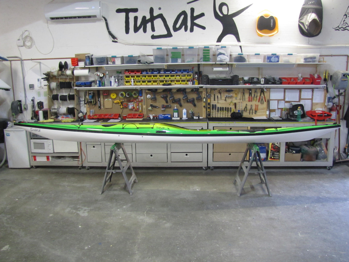 The Svard, the perfect kayak for guides and tall paddlers