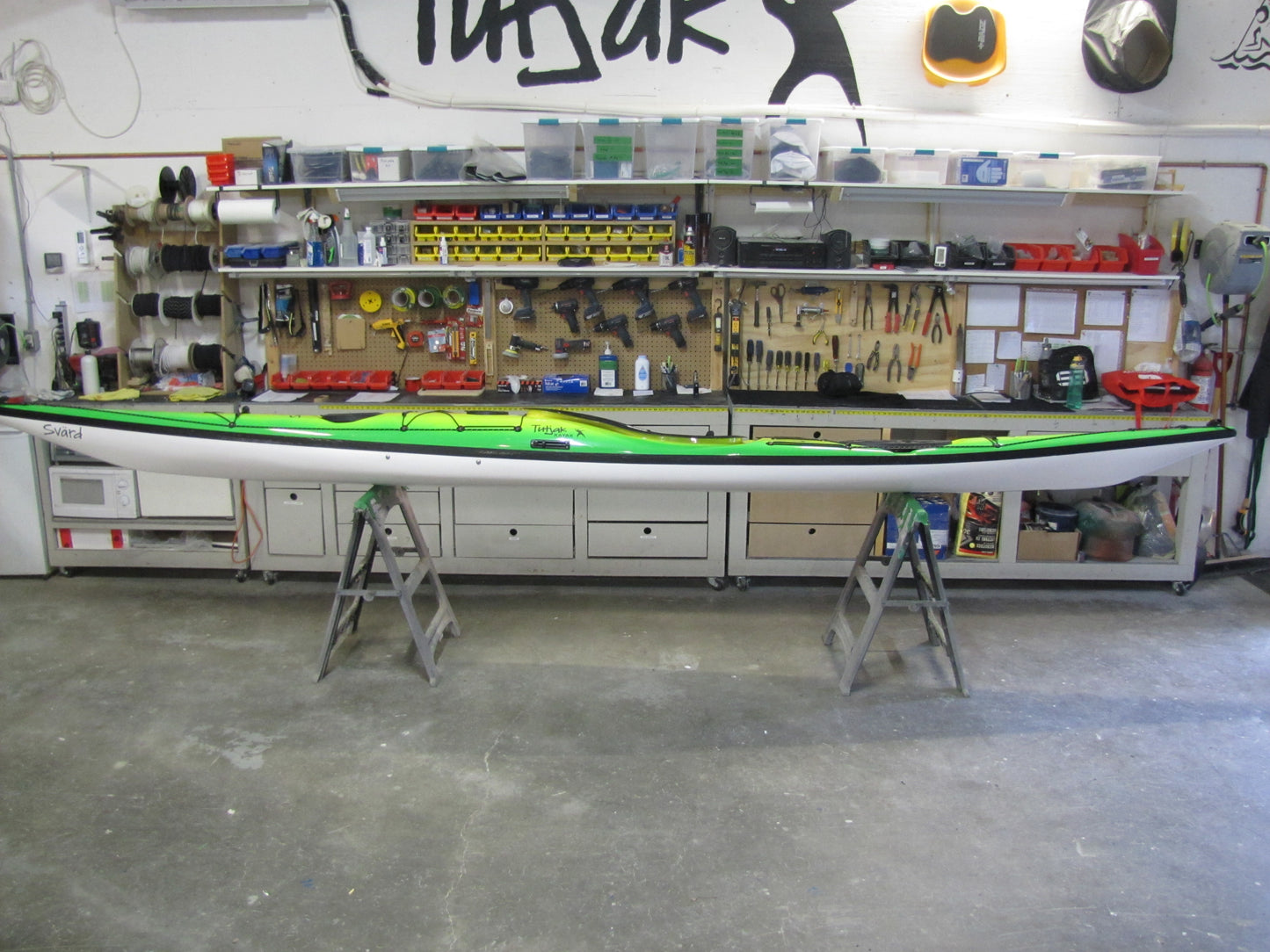 The Svard, the perfect kayak for guides and tall paddlers