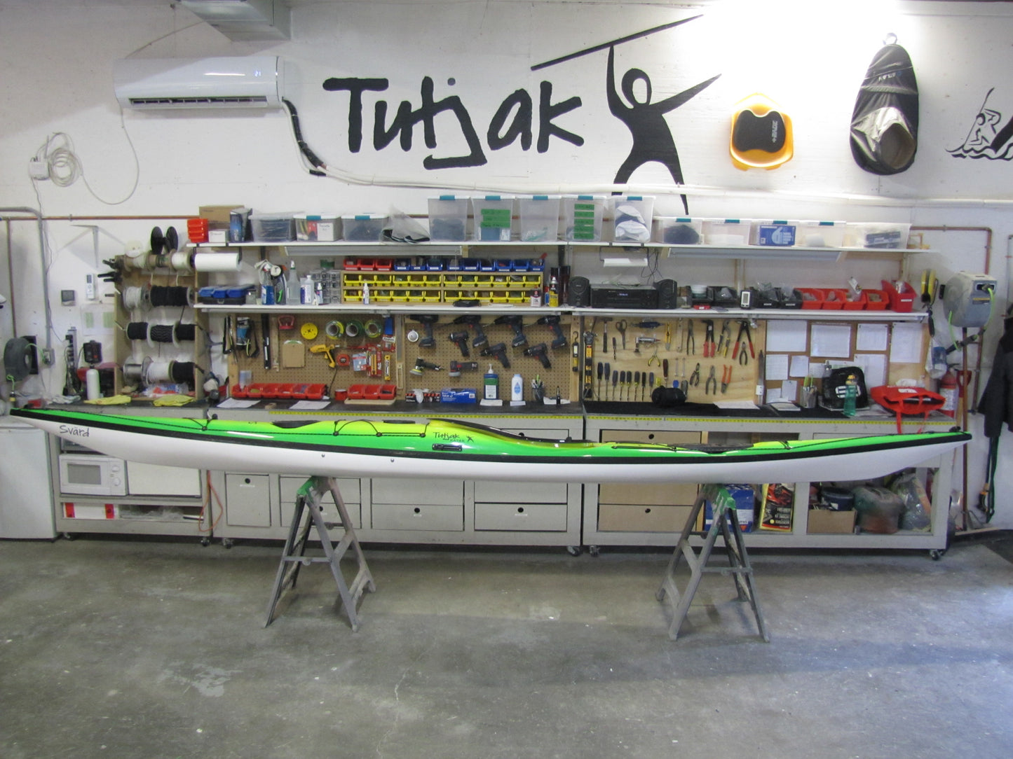 The Svard, the perfect kayak for guides and tall paddlers