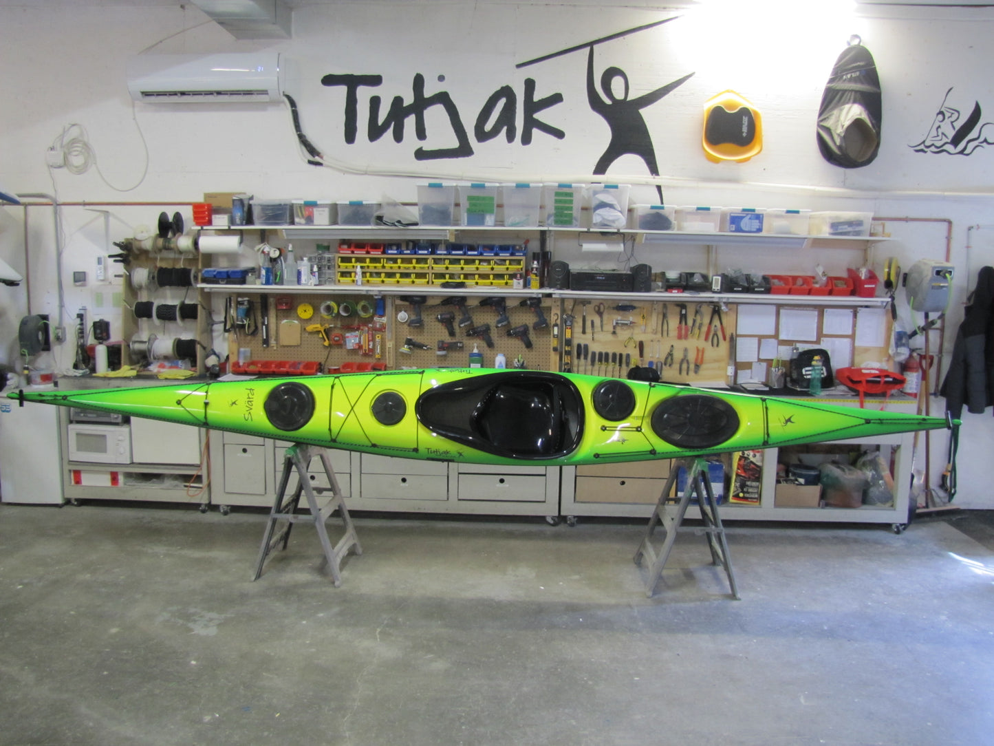 The Svard, the perfect kayak for guides and tall paddlers